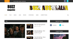 Desktop Screenshot of buzzmagazine.com.au